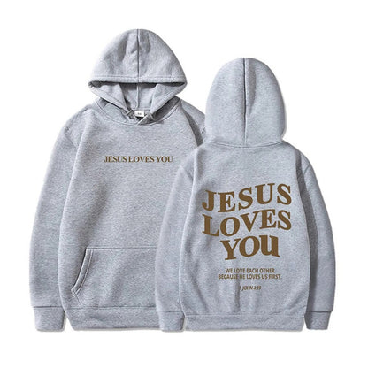 Jesus Loves You Hoodie