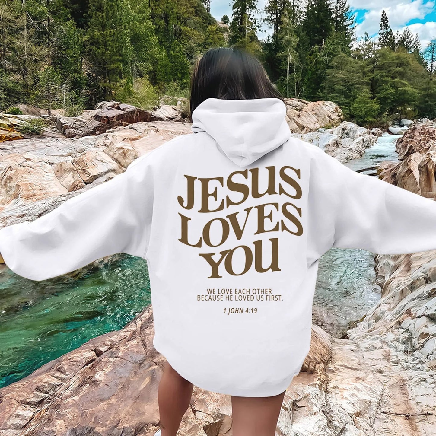 Jesus Loves You Hoodie